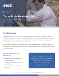 HVAC Company Gains Simplicity, Visibility, And Growth With Sera